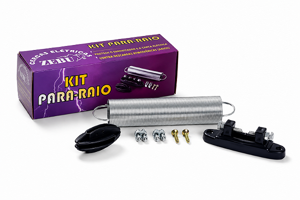 Kit Para-Raio para Cerca Elétrica Rural Zebu