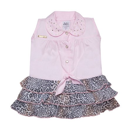 tecido vestido infantil