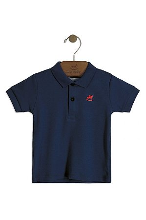 Camisa gola polo bebe Clearance