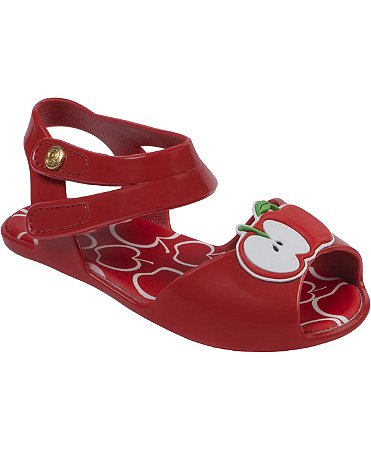 sandalia pimpolho vermelha