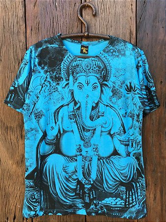 Camiseta Indiana Masculina Ganesha Cores