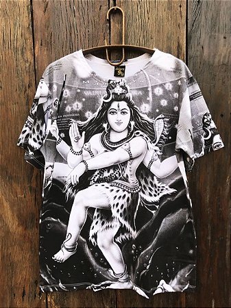 Camiseta Indiana Masculina Tie-Dye Shiva