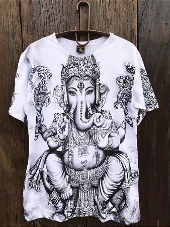 Camiseta Indiana Masculina Ganesha
