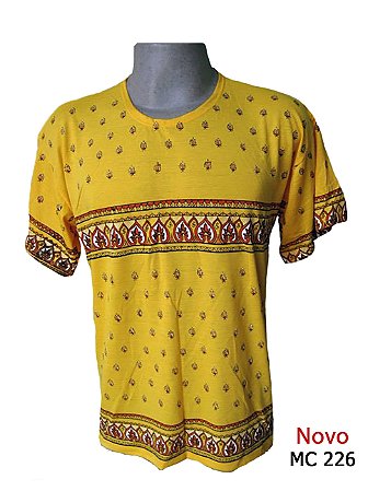 Camisa indiana masculina Outlet
