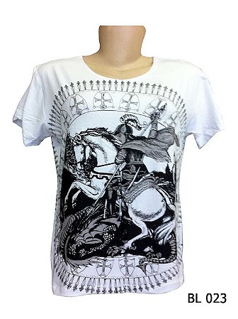 camisetas femininas branca atacado
