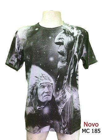 Camiseta Indiana Masculina Xamânica - Atacado e Varejo | UNIVERSO HIPP -  Universo Hippie | Atacado e Varejo