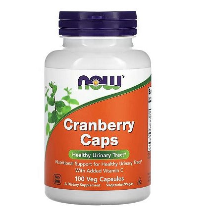 Suplemento Cranberry  Caps 1400mg 100 Cápsulas - Now Foods