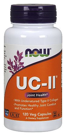 COLAGENO UC-II TIPO II (40MG) NOW FOODS
