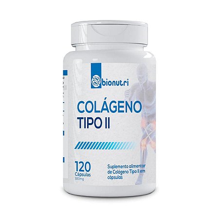 Colágeno Tipo 2 UC-II 40mg 120 Cápsulas - Bionutri