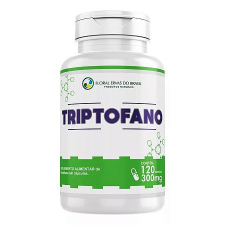 Triptofano 300mg 120 Cápsulas - Floral Ervas