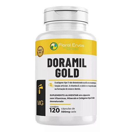 Doramil Gold 500mg 120 Cápsulas - Floral Ervas