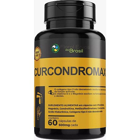 Curcondromax 500mg 60 cápsulas - Floral Ervas