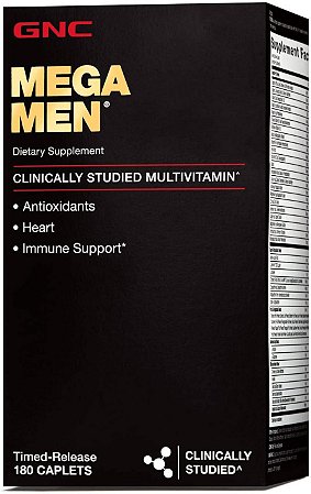 MULTIVITAMINICO MEGA MEN (180 CAPS) GNC