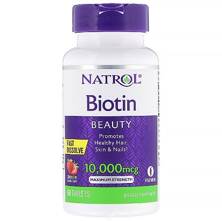 BIOTINA 10000MCG (60 TABS) SUBLINGUAL NATROL
