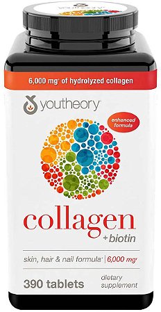 COLAGENO 6000MG HIDROLISADO FORMULA AVANÇADA - YOUTHEORY