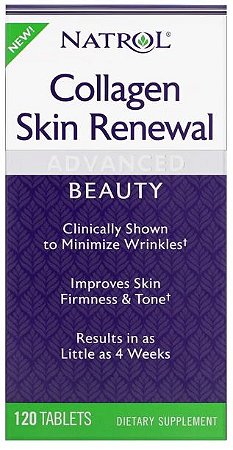 COLAGENO SKIN RENEWAL VERISOL 2500MG (120 TABS) - NATROL
