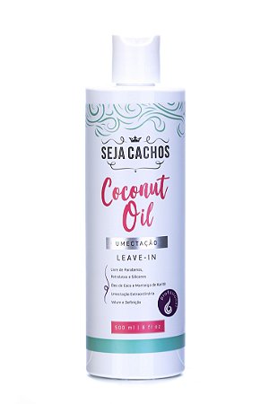 Leave In Seja Cachos Coconut Oil 500ml