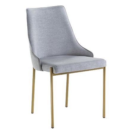 Cadeira Chelsea N 4543 Aço inox Golden