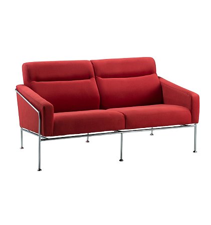 Sofá Raquel 2 Lugar Inox 4089L