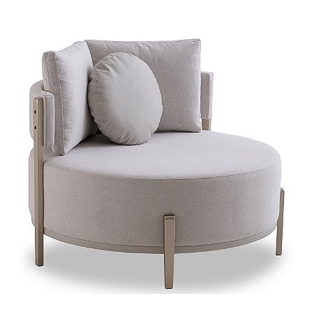Chaise Vanes Redonda Menor | Design Sofisticado