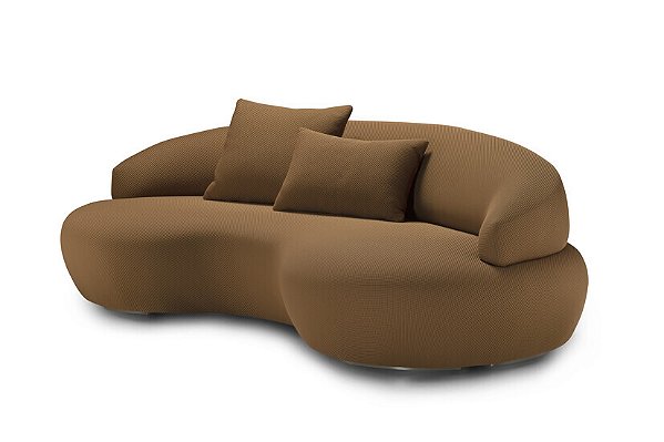 Sofá Sensuous Curvo/Orgânico 2,00m