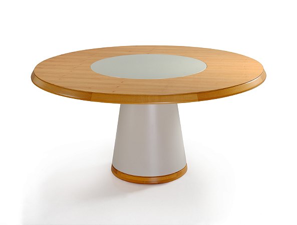 Mesa de Jantar Redonda Stunning TM C/Giratório em Vidro 6951