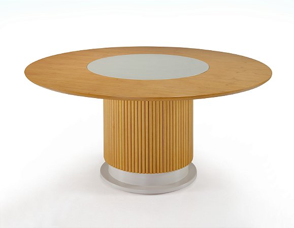 Mesa de Jantar Redonda Attractive TV C/ Giratório Embutido 6937/6936/6935