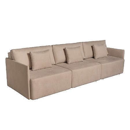 Sofá King Retrátil 2,80m | Lançamento: Design Clean e Extremamente Aconchegante