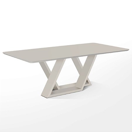 Mesa Covalí Branca Design by Natália Barison