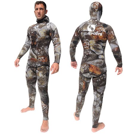 Roupa Onda Sports Abyss Neoprene JAKO Camo Stone 3D