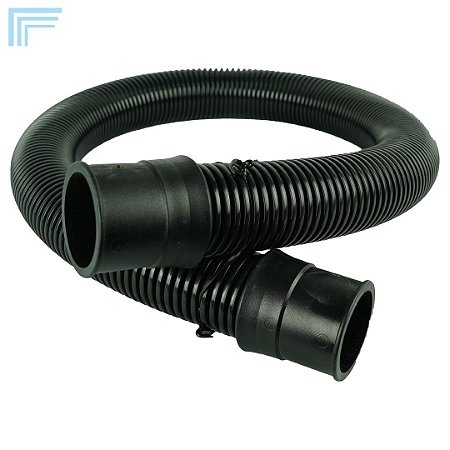 MANGUEIRA CORRUGADA SOLDÁVEL 1-1/4" UPVC PRETO 40MM  50CM