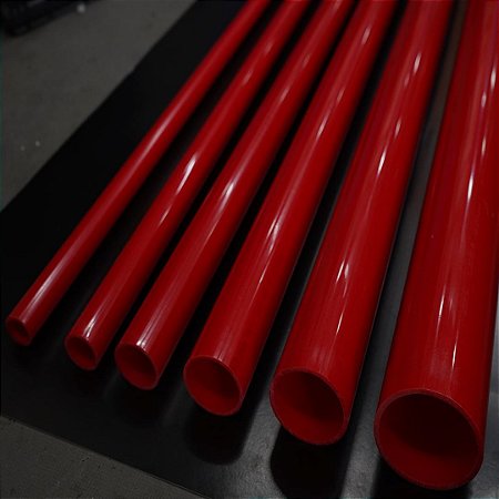 SANKING TUBO UPVC VERMELHO 20MM 1/2" 1M
