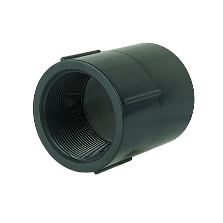 SANKING ADAPTADOR P/ ROSCA FEMEA SOLDAVEL 2" UPVC CINZA 63MM