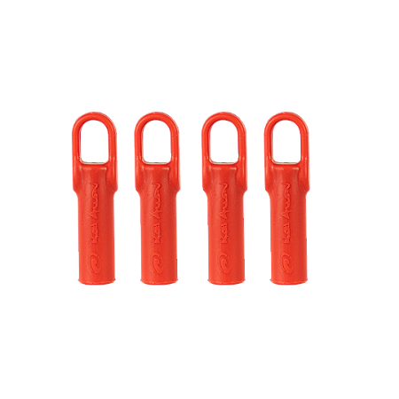 PROTETOR EM BORRACHA ROB ALLEN PARA SETAS 6,3/7MM - VERMELHO