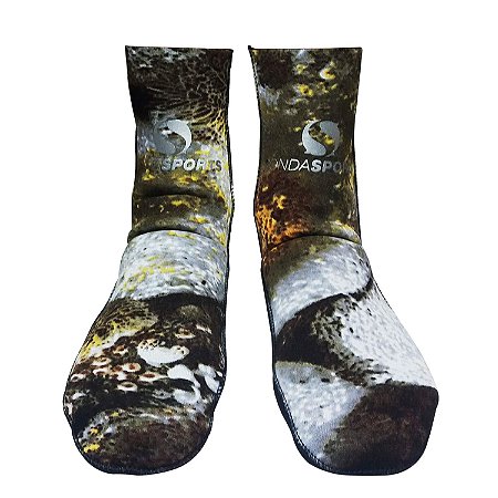 Meia Onda Sports Neoprene STD Camo Stone 3D