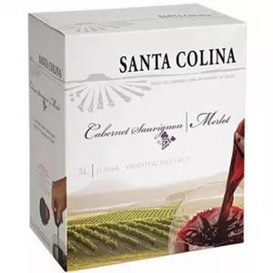 Vinho Santa Colina Cabernet Sauvignon / Merlot 3 L Bag in Box