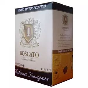 Vinho Boscato Cabernet Sauvignon Bag in Box 3 litros