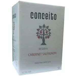 Vinho Conceito Reserva Cabernet Sauvignon Bag In Box 5 Litros