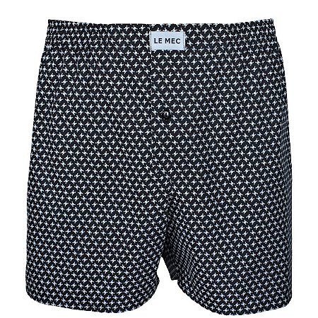Cueca Samba Canção Caveirinha Preta  -  BAHAMAS  -  100% algodão