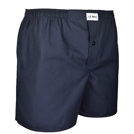 Cueca Samba Canção Preta  -  BLACK - 100% algodão