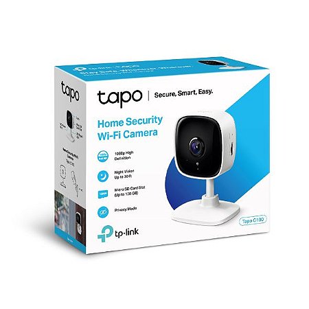 CAMERA SEGURANCA WIFI TP-LINK TAPO C100 1080P