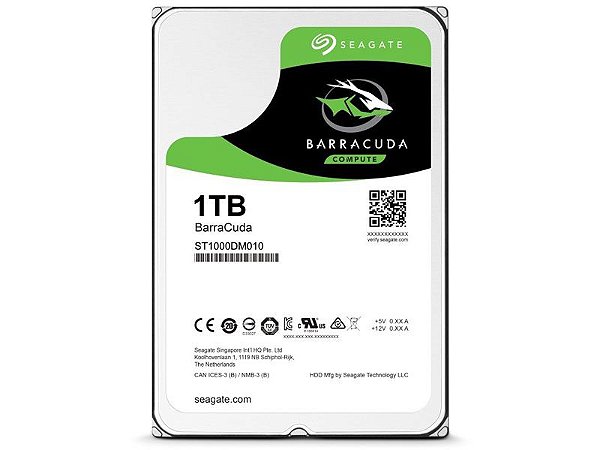 HD DESKTOP 1TB SEAGATE ST1000DM010 64MB 7200RPM SATA 6GB/S