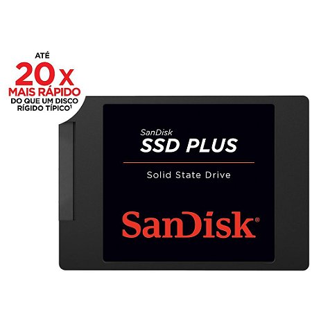SSD 120GB SANDISK PLUS SDSSDA-120G-G27 2.5 SATA 3
