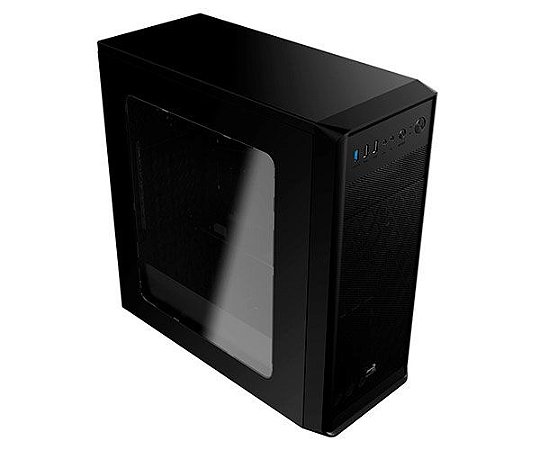 GABINETE AEROCOOL ATX SI-5100 COM ACRILICO USB 3.0 PRETO EN58348