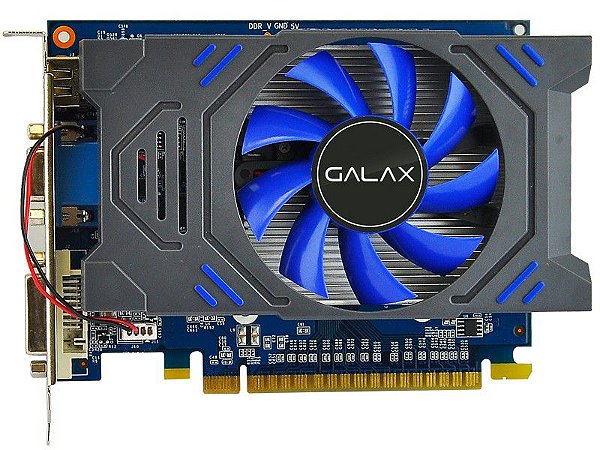 PLACA DE VIDEO GALAX GEFORCE GT730 2GB DDR3 128 BITS GALAX 73GPH4HXB2TV