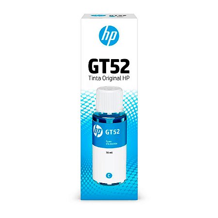 CARTUCHO ORIGINAL HP GT52 M0H54AL 70 ML CIANO