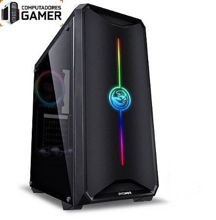 COMPUTADOR GAMER MK INTEL i5 9400F 8GB DDR4 SSD 480GB GEFORCE GTX 1660 6GB NOVA RGB FONTE 500W