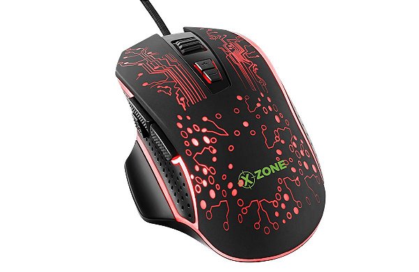 MOUSE GAMER XZONE GMF-03 3200 DPI