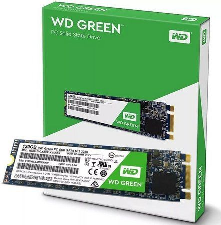 SSD 120GB WD GREEN M.2 2280 WDS120G2G0B 2.5