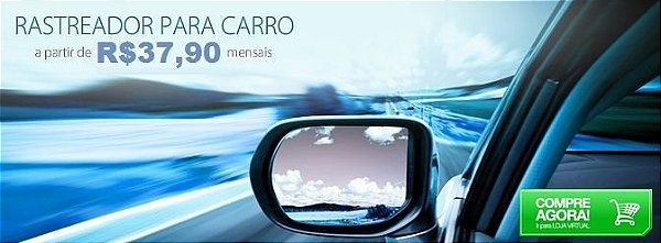 Rastreador para Carro (Equipamento + Serviço de Rastreamento)